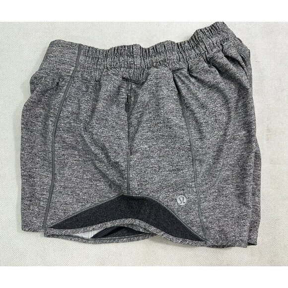 Lululemon Hotty Hot Short II 4" Heathered Lux Multi Black Womens 4 EUC - Picture 8 of 12